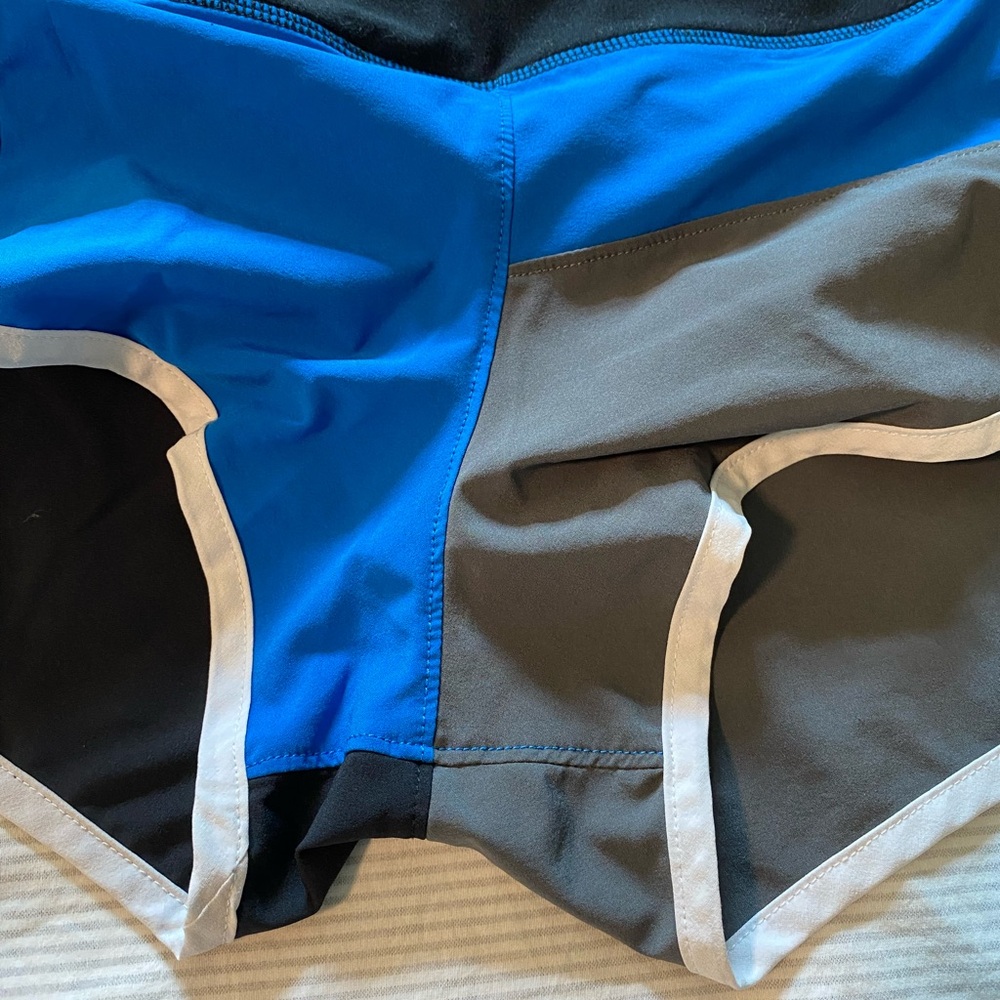 Rabbit Catch Me if You Can blue/grey/black run shorts - Picture 6 of 7